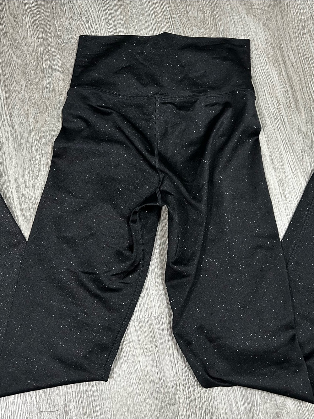 Beach Riot Sport Black Sparkle Glitter Workout  Leggings